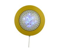 Niermann Standby Lampada da Parete e da Tavolo con cambiacolori LED, Giallo