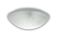 Niermann Standby Lampada in vetro, da a E, Schliffglas satiniert, 20 x 20 x 11 cm 10 watts 230 volts