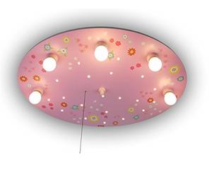 Niermann Standby Plafoniera Bungee Bunny, Compatibile con Amazon Echo E14, 40 W, Multicolore, 71 x 53 x 7 cm