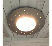 Niermann Standby Plafoniera Starlight con cielo stellato, argento Niermann Standby