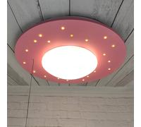 Niermann Standby Plafoniera Starlight con cielo stellato, rosa Niermann Standby