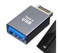 Niesel Adattatore di tipo E a tipo C,Adattatore di estensione di tipo E - Adattatore PCI per scheda madre del computer USB3.1 - Convertitore di connettori per PC desktop con intestazione del pannello