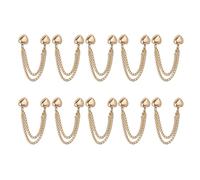 Niesel Bottoni a pressione magnetici per indumenti,clip magnetiche per abbigliamento | potenti clip magnetiche per bottoni scialle - spille senza spille per accessori per abbigliamento, pinze a