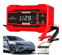 Niesel Caricabatteria da 12 Volt,Caricabatterie rapido 12 V6A per Batteria Moto - Attrezzature di Ricarica Manutenzione e Riparazione Veicolo per Camion SUV Auto