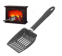 Niesel Cenere del, Pala del | Hollow out Fire Pit Ash Scoop - Parola in acciaio carbone per separazione del carbone, Strumenti di pulizia del fuoco