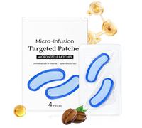 Niesel Cerotti Sotto Occhi per Occhiaie,4 Pezzi Cuscinetti Gel Notte Rigeneranti | Maschere Occhi Idratanti | Per Donne Uomini Ragazze Adolescenti Contro Borseocchiaie e Cura della Pelle Delicata