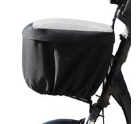 Niesel Copertura Impermeabile Per Cestino Della Bicicletta,Protezione Antipolvere Per Cestino Della Bicicletta | Ombrellone Per Portapacchi Posteriore Con Grande Apertura Per Giorni Soleggiati