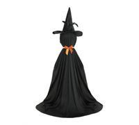 Niesel Decorazioni Di Halloween Di Streghe All'esterno,Decorazioni Di Streghe Di Halloween, Strega di Halloween illuminata per prato, Decorazione di Halloween da 6,8 piedi con Luci Fate,