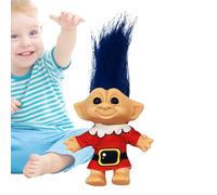 Niesel Giocattoli Troll Piccoli Figure D'azione Natale | Figurine Retrò Divertenti per Scaffale, Ornamento Decorativo per Salone Camera da Biblioteca