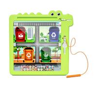 Niesel Giocattolo Magnetico Labirinto, Giochi di Puzzle Labirinto,Gioco di Puzzle Abilità motoria Fine Giocattolo Da Tavolo per Gioco | Strumento educativo facile da Viaggio, Migliora Le