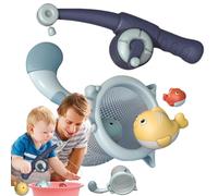 Niesel Gioco da con magnete, gioco da per bambini - rete galleggiante a forma di gatto e giocattolo per vasca da bagno, gioco di , interazione tra genitori e figli, giocattoli per