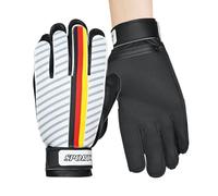 Niesel Guanti da portiere - 1 paio di guanti da portiere da calcio per adulti, traspiranti, imbottiti, sportivi da calcio per allenamenti, lezioni scolastiche, torneo