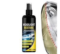 Niesel Kit Per Il Ripristino Dei Fari - Ripristino Del Rivestimento Con Lucidatore E Detergente 100ml,Kit Per La Pulizia Dei Fari | Per Automobili Veicoli Automobilistici Fanali Cura Dettaglio