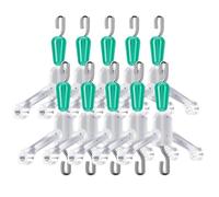 Niesel Linee di Space Bifurcation Swivels, Biforcazione Spazio Lines da - 10 pezzi Swivels Contattore Splittori sotto Le Linee Tackle da | Connettore sottofili Solido,