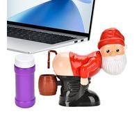 Niesel Macchina per le bolle | Brocca di bolle natalizie per bambini, giocattolo estivo interattivo per feste di piscina spiaggia compleanno carnevale | Uso in piscina e giardino