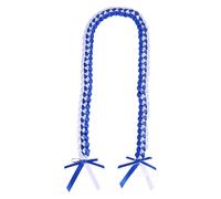 Niesel per la laurea - corde e cordini per cerimonia di laurea - corda intrecciata estetica per cerimonie di, matrimoni, feste in spiaggia ed eventi speciali, bianco e blu, Consulte la