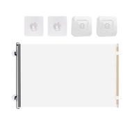 Niesel Recinzione a scomparsa | Recinzione portatile interna estensibile - Separazione estensibile per cuccioli interni esterni porte corridoio garage