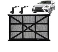 Niesel Rete portaoggetti per soffitto auto | Rete da tetto per camion di stoccaggio in rete - Organizzazione interna per viaggi su strada da corsa attività all'aperto e lunghi percorsi