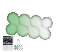 Niesel Riposo per il polso per la tastiera del computer, riposo al polso - Morbido a mano gradiente,Padera di supporto per polso facile da scrivere per computer, computer