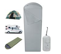 Niesel Sacco a pelo per adulti, sacco a pelo per adulti, sacco nanna pieghevole per viaggiatori, chi dorme leggero, partecipanti, campeggio, escursionismo, alpinismo, campeggio estivo, viaggi su