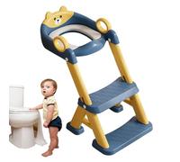 Niesel Sedile per WC per WC, sedile per WC,WC da allenamento con sgabello ad altezza regolabile Potty Potty Potty - Strumenti per bambini allenatore per no