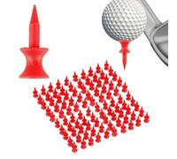 Niesel Set di tee da golf, tee da golf da golf a doppio strato portatili | Tee da golf, 50/100 pezzi, accessori da golf riutilizzabili, migliora l'allenamento da golf per le donne