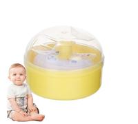 Niesel Soffiato di polvere per spolverare, soffio in polvere per bambini piccoli - Applicatore e contenitore di polvere per il corpo dei bambini - Custodia per polvere per il corpo con soffio per