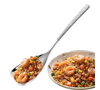 Niesel SPOONI DI SERVIZIO METAL, SPOONS BUFFET, Cucchiaio di cucina servito, Spolam d'argento -cucchiaino per matrimoni Mvon di cucina ristorante, utensili in acciaio