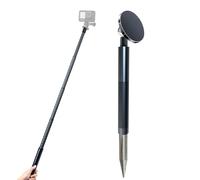 Niesel Supporto per telefono da golf, monopiede da golf, bastone per selfie con picchetto a terra, analizzatore portatile per riprese di video all'aperto, appassionati di video all'aperto, pratica con