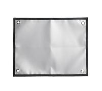 Niesel Tappeto ignifugo da sotto il pozzo del fuoco | Base per falò e stufa esterna | Protezione antigrasso rinforzata con fibra di per spiaggia campeggio furgoni bancarelle