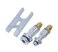 Niesel Tappi per test di perdite di aria condizionata,Utensile per eseguire lavori di manutenzione Aria condizionata del veicolo | Tappi di prova per officina Meccanico