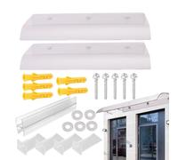 Niesel Tenda da sole per patio, parasole per balcone | Tenda da sole per esterni - Tende da finestra resistenti al freddo per porte, dalla pioggia per porte posteriori, giardini, portici