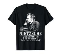 Nietzsche Interrogare Tutto dal 1886 Filosofo Maglietta