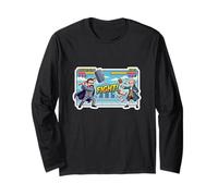 Nietzsche vs Kant Arcade Fighting Game Divertente Filosofia Nerd Maglia a Manica