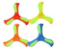 Nievajio 4 pezzi boomerang per bambini, gioco di lancio per attività all'aria aperta, giocattolo interattivo genitore-figlio