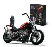 Nifeliz Chopper Technique Motocicletta Set Di Costruzioni, Kit di montaggio per Adulti da Costruire, Decorazione per la casa o l'ufficio, Idea di Regalo per Uomo, Donna, Lui o Lei (572 Pezzi, NF10308)