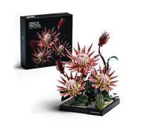 Nifeliz King Protea Set da costruire, Serie Botanica Selvaggia, NF10385 | Collezione di modelli botanici per adulti, espositore ispirato alla natura per la casa e regalo per amanti delle piante