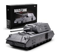 Nifeliz Set di costruzioni di carro armato Maus, militare modello da collezione dell'esercito da costruire per adulti, Regalo per Uomo e Donna (2272 pezzi, NF10289)