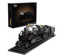 Nifeliz Zug Big Boy Retro - Set di mattoncini a vapore, modello locomotiva con binari, giocattolo da costruzione, regalo per adulti e ragazzi (1818 pezzi), NF10263