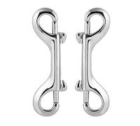 Nifocc Set di 2 ganci in lega di zinco resistenti a doppia estremità