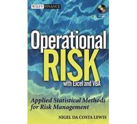 Nigel Da Costa Lewis Operational Risk with Excel and VBA (Copertina rigida)