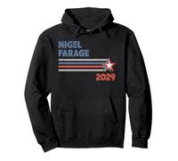 Nigel Farage 2029 per Le Elezioni Generali del Primo Ministro nel Regno Unito Felpa con Cappuccio