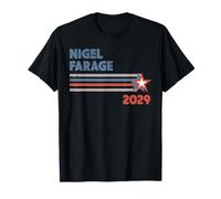 Nigel Farage 2029 per Le Elezioni Generali del Primo Ministro nel Regno Unito Maglietta