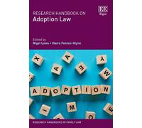 Nigel Lowe Research Handbook on Adoption Law (Copertina rigida)