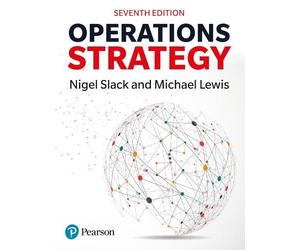 Nigel Slack Mike Lewis Operations Strategy (Tascabile)