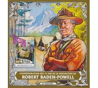 Niger Block 513 (Completa. Problema.) MNH ** MNH 2016 Robert Baden-Powell (Francobolli per i Collezionisti) Farfalle