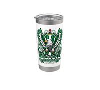 Nigeria Eagle Unity Bandiera Nigeriana Heritage Pride Bicchiere termico in acciaio inox doppia parete