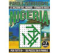 Nigeria - Parole Intrecciate: Passatempo senza schermo per relax e concentrazione