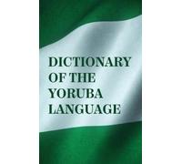 Nigeria University P Dictionary Of The Yoruba Language Hardc (Copertina rigida)