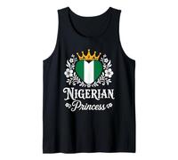 Nigerian Princess Nigeria Flag Proud Nigerian Girl Canotta